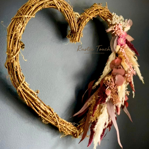 Rustic Heart Wreath