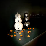 Boo Pumpkin stack set of 2