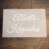 Medium personalised Keepsake Box